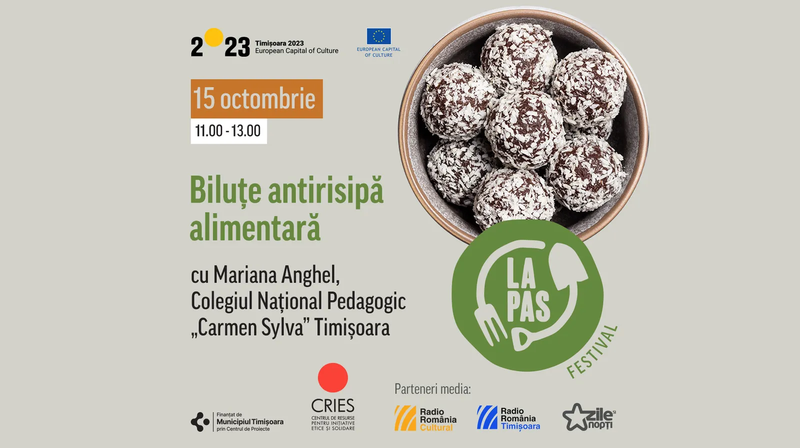 Atelier: Biluțele antirisipă alimentară