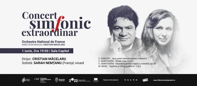 Concert simfonic extraordinar - Orchestra Națională a Franței