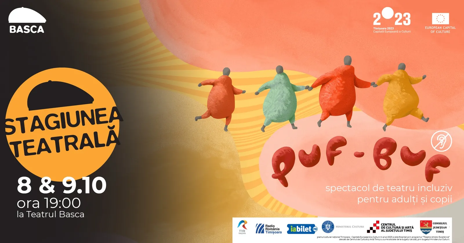 Puf Buf | spectacol de teatru incluziv 