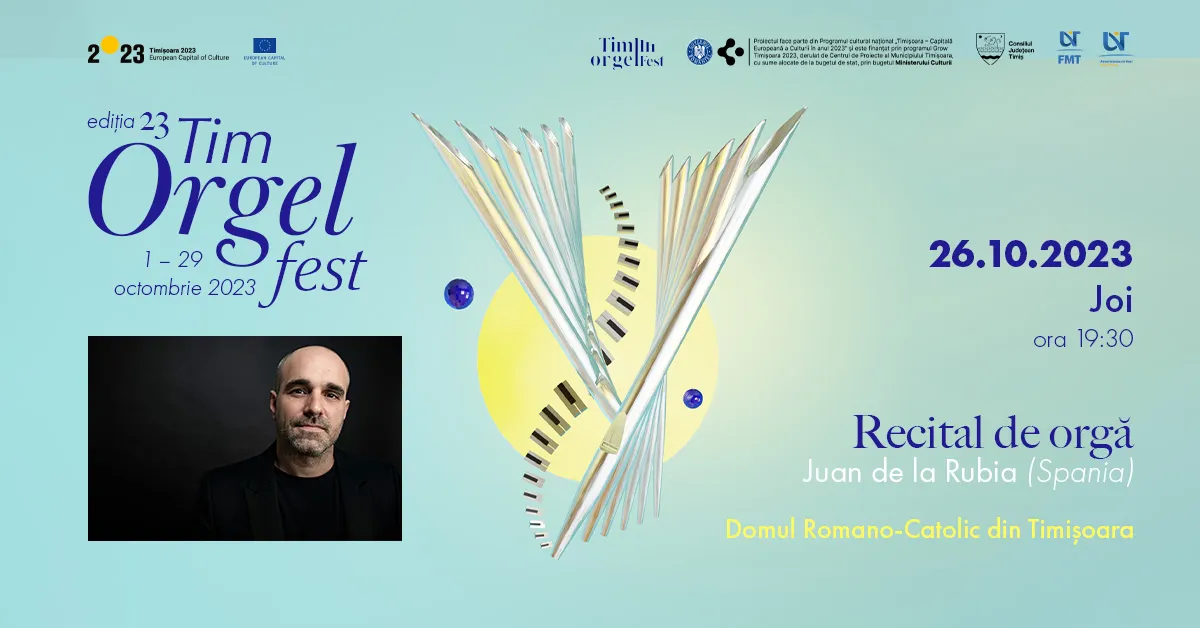 Recital de orgă Juan de la Rubia (Spania)