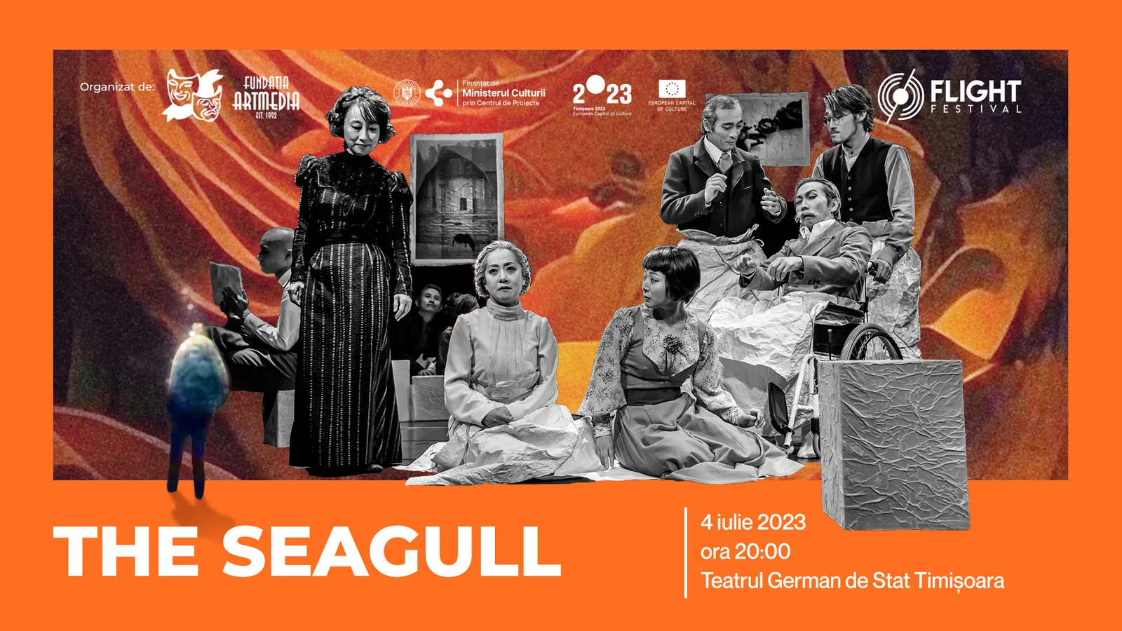 Pescărușul - The Seagull | Spectacol Japonez