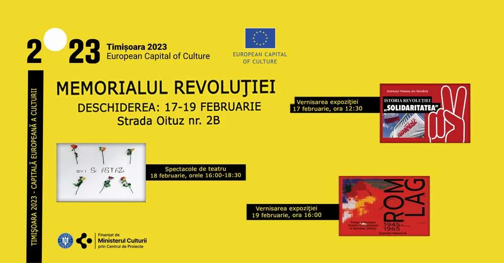 Timișoara, cultura Revoluției împotriva comunismului