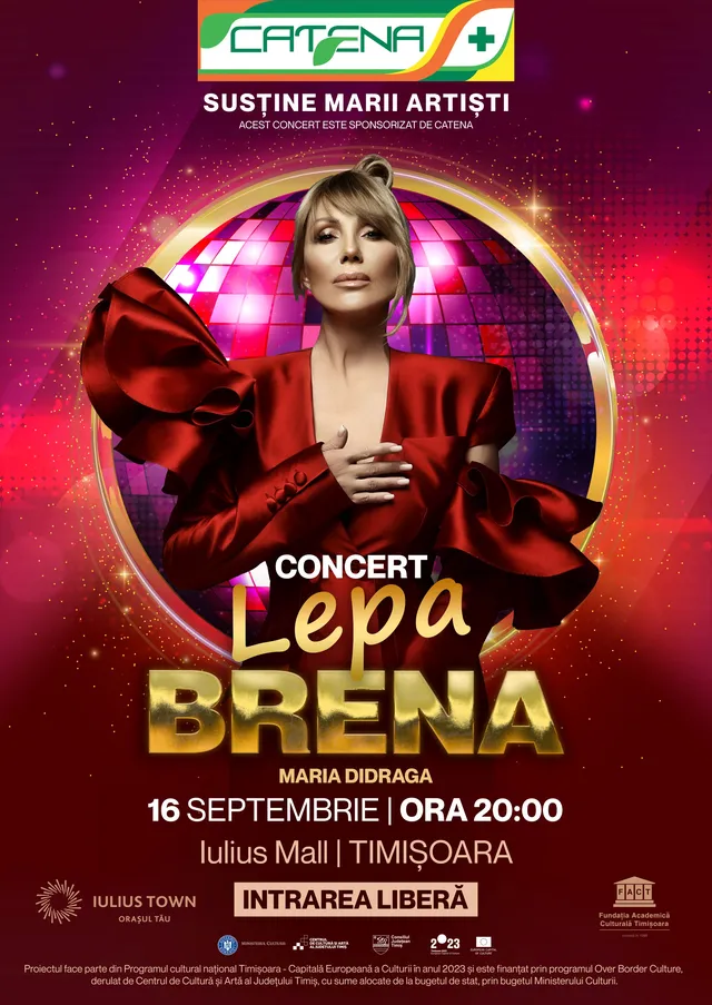 CONCERT LEPA BRENA - pod peste timp (1984-2023)