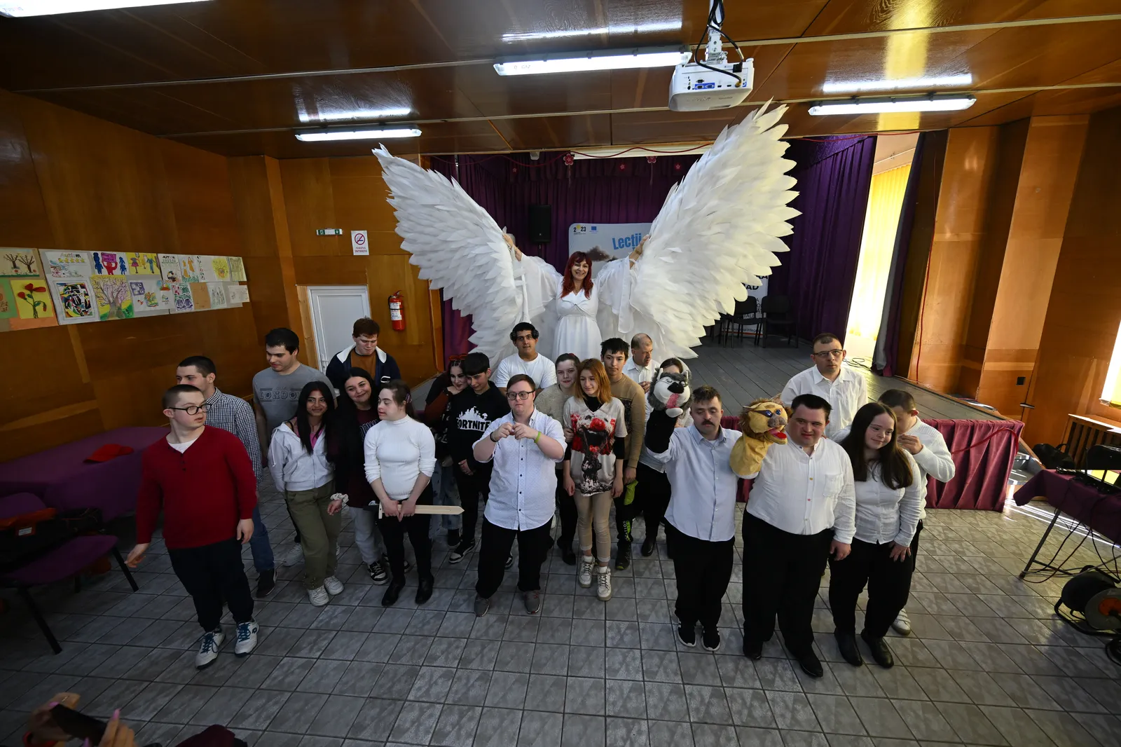 Flying Lessons: Theater Workshops @ "Gheorghe Atanasiu" Special Technological High School