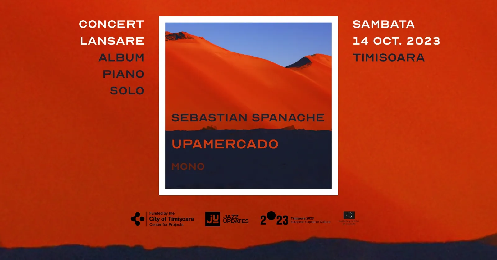 Upamercado: Concert de lansare album piano solo