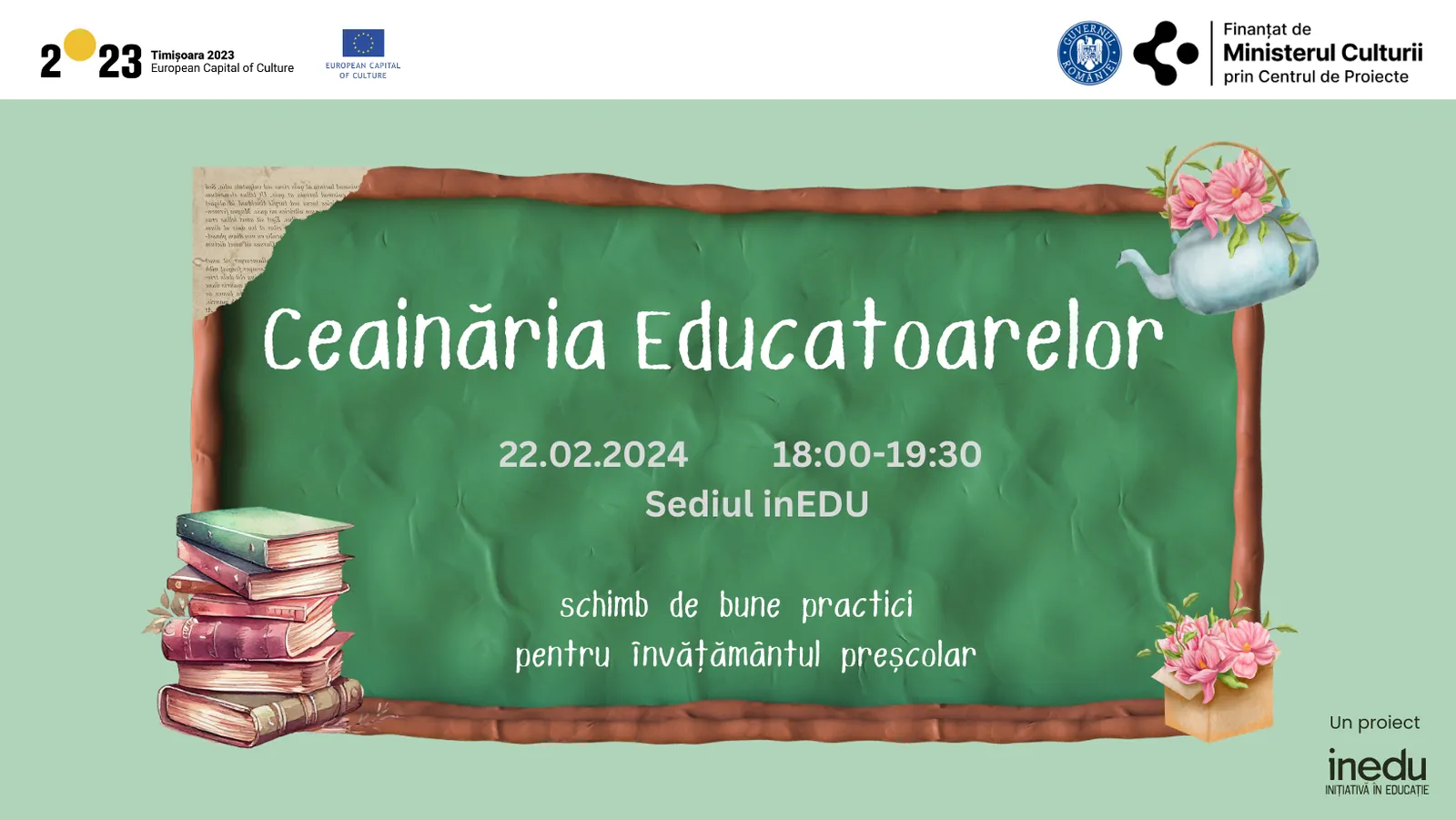 Ceainăria educatoarelor – schimb de bune practici pentru învățământul preșcolar #12