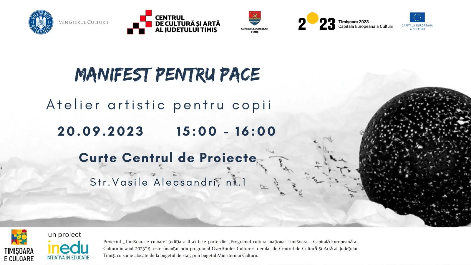 Manifest For Peace: Creative Workshop for Children