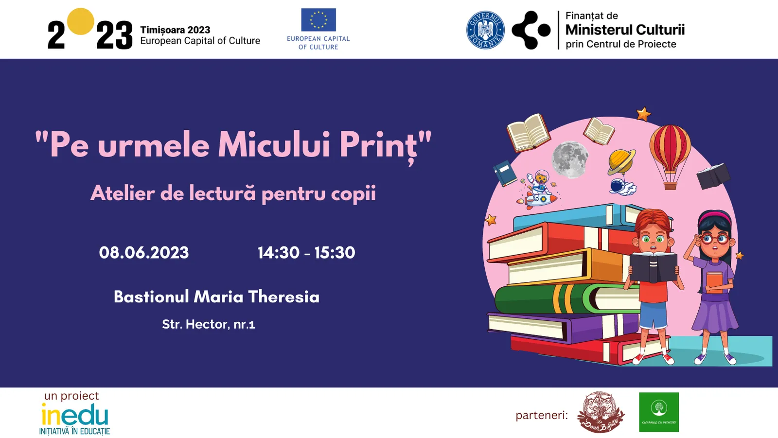 Pe urmele Micului Prinț - atelier de lectură pentru copii 2