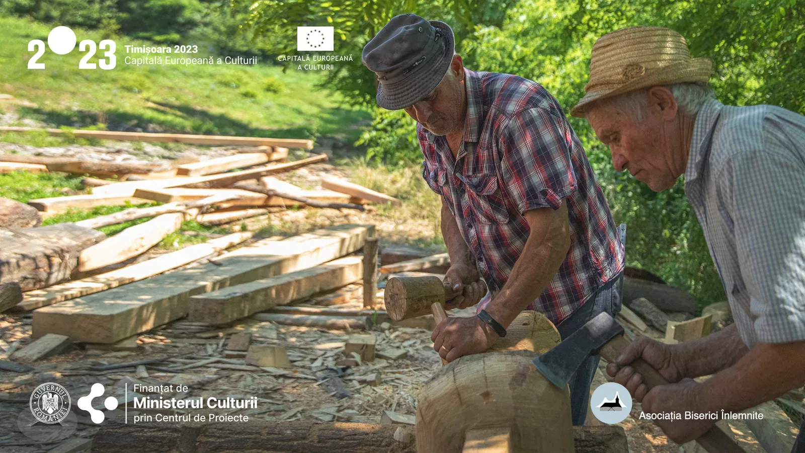 The workshop of traditional wood crafts