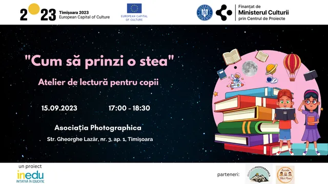 Cum să prinzi o stea - atelier de lectură pentru copii