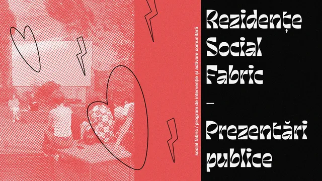 Rezidențe Social Fabric | Prezentări și discuții cu Vasile Leac și Vlad Marko Tollea