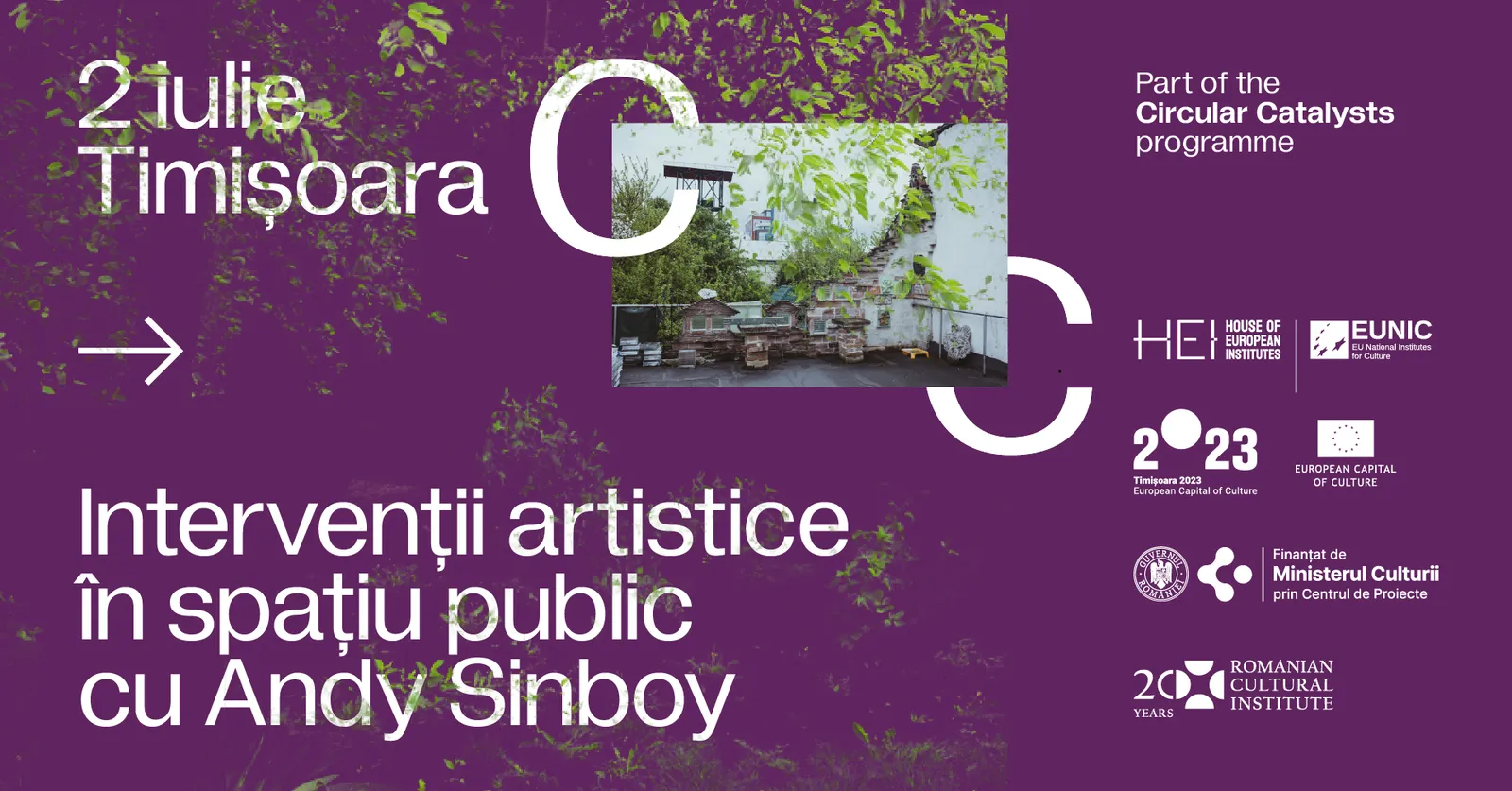 Workshop on artistic interventions in public space with Andy Sinboy