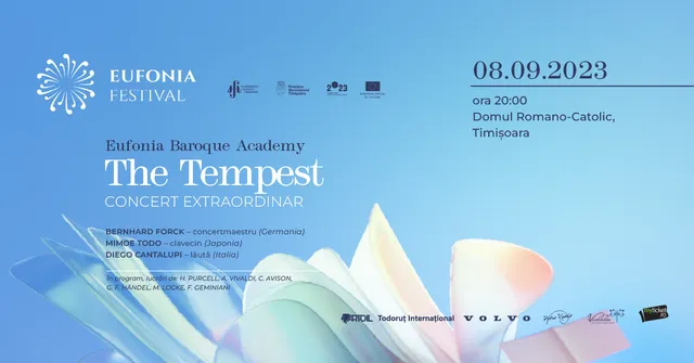 Concert extraordinar Eufonia Baroque Academy | THE TEMPEST