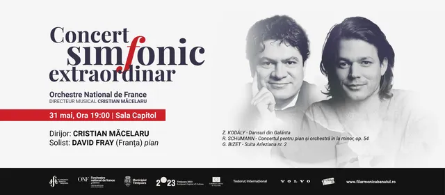 Concert simfonic extraordinar - Orchestra Națională a Franței