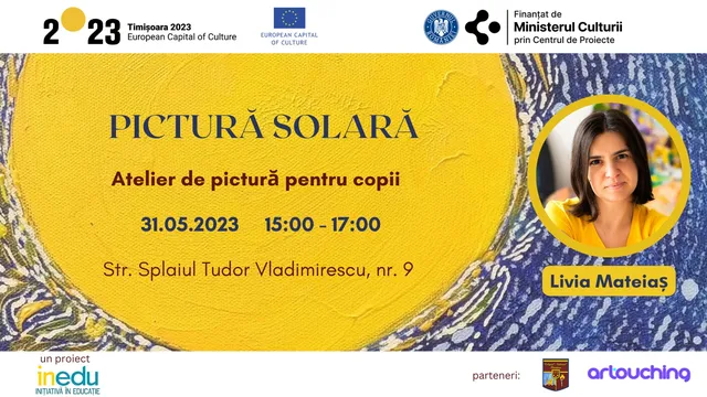 Pictură solară 3 - atelier de pictură pentru copii