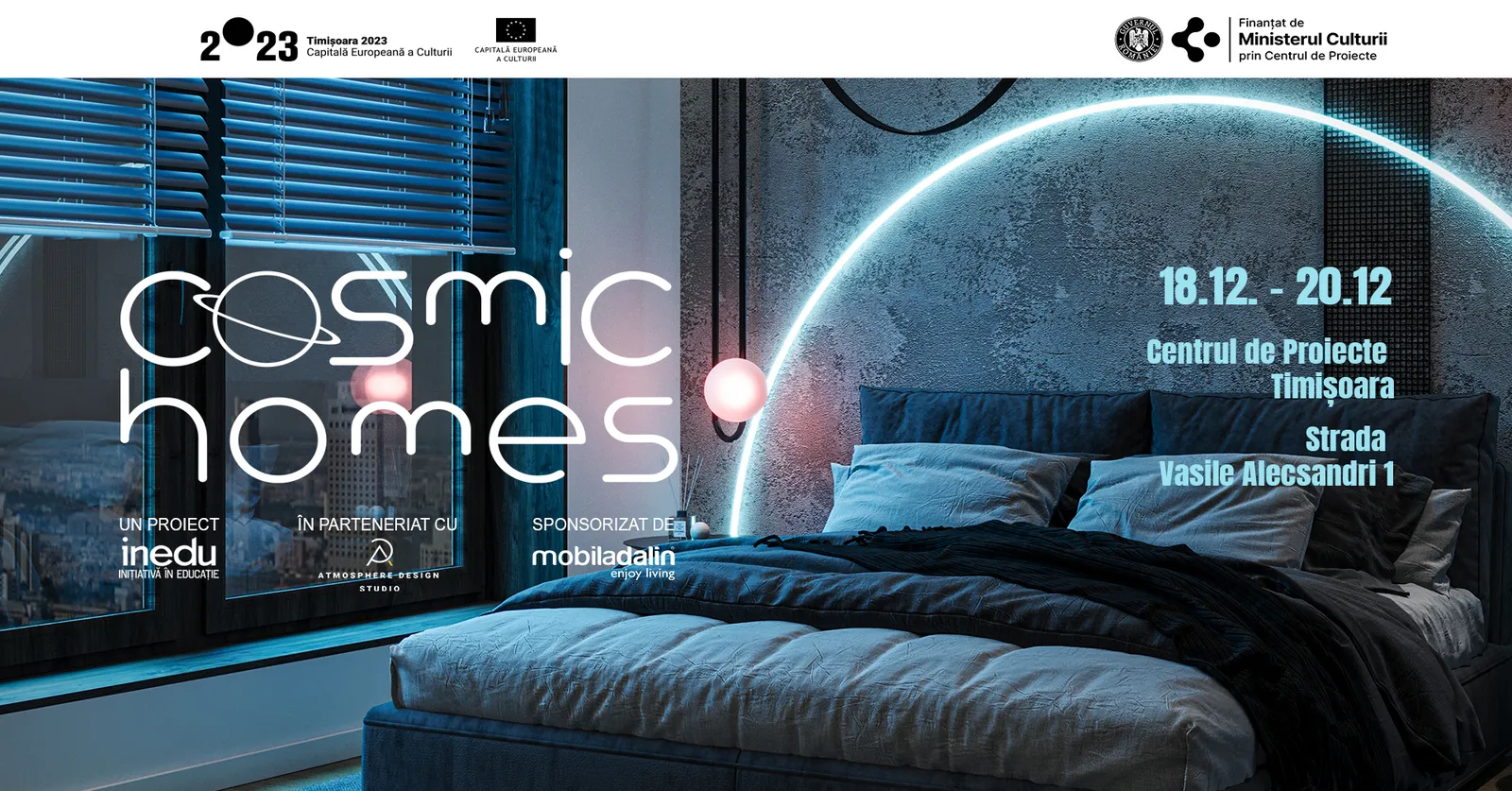 Vernisaj Cosmic Homes: design interior