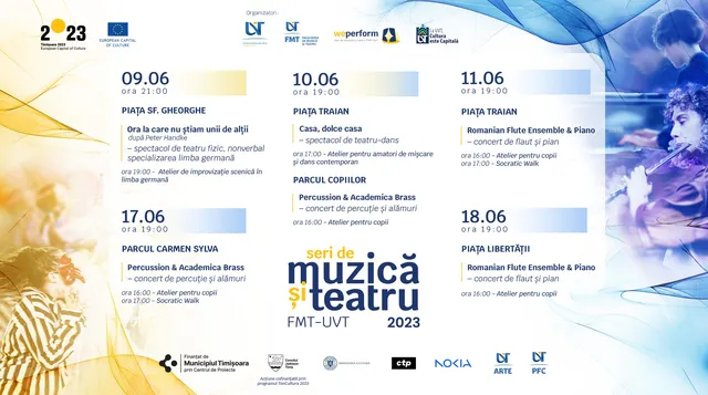 WePerform ∘ Seri de muzică și teatru | Ediția a III-a