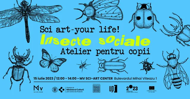 Insecte sociale. Atelier pentru copii